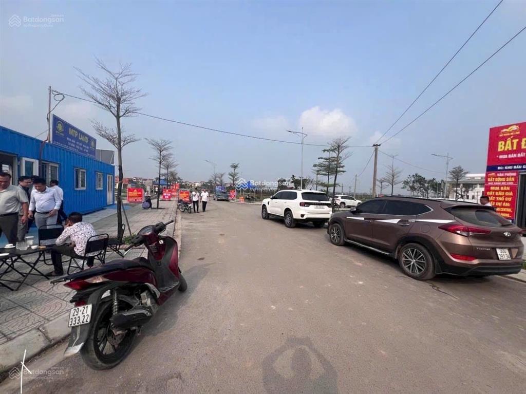 Bán đất đấu giá đông cao tráng việt mê linh trục cảnh quan sông hồng giá siêu tốt