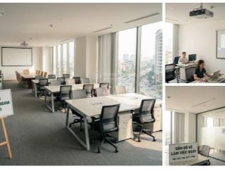 Cho thuê văn phòng full đồ về làm việc 250m 40tr tòa vietcombank tây hà nội tố hữu hà đông