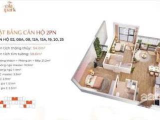 Bán gấp căn 2pn 2wc the sola park vinhomes smart city 54m² tầng 23, cạnh nhà để xe nổi, giá 5,1 tỷ