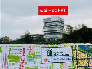 1 lô đường 23m trịnh hoài đức  139,5m² , sát đại học fpt  phù hợp xây căn hộ mini