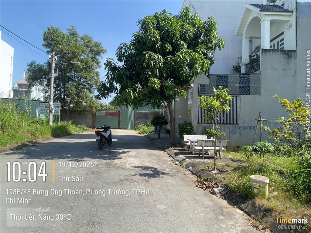 Lô đất đẹp 84,5m² (4,24x20m) giá 6,3 tỷ hẻm 1/ bưng ông thoàn, phú hữu, tp thủ đức  0974 244 ***