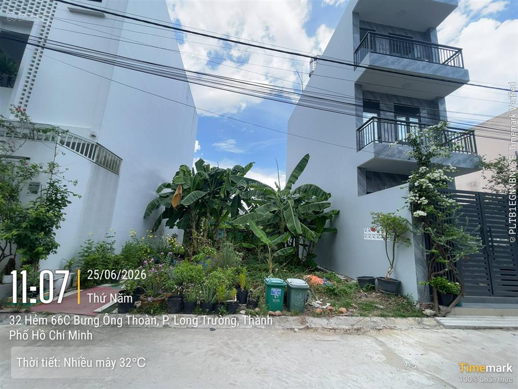 Bán nhanh lô đất đẹp 54m2 (4x13,5m) chỉ 4,38 tỷ hẻm 1/ bưng ông thoàn, phú hữu, q. 9  0974 244 ***
