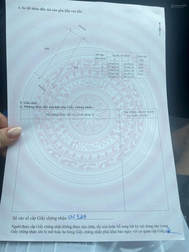 Bán 100m2 đất quy hoạch ngay trường chợ, băng 2 đg tỉnh lộ 302 trục hợp châu  tây thiên tiềm năng