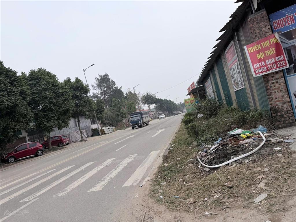 Cắt lỗ sâu cho ô đất hiếm có hơn 1000m2 sổ đỏ tại trại giao  vĩnh phúc. vị trí ngay băng 2 đg 52