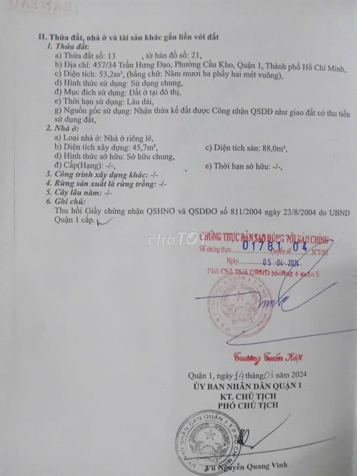Cần bán nhà hẻm xe hơi