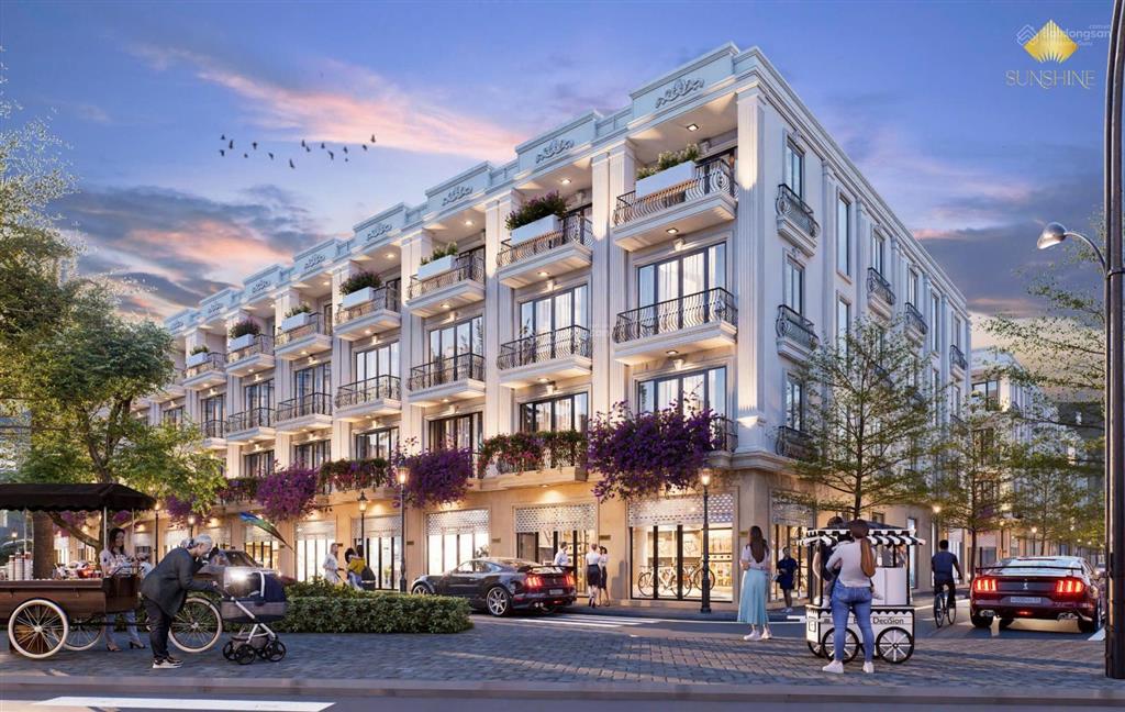Khu nhà ở dự án sao đỏ sunshine tràng cát 4 tầng xây sẵn, sổ đỏ, ngay vinhomes tràng cát