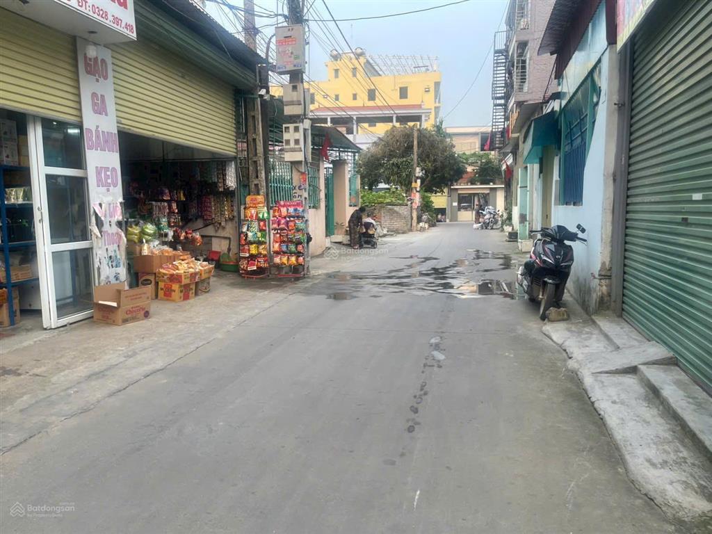 Bán lô góc 2 mặt tiền trục chính tdp trung, nội hoàng giáp kcn vân trung cực đẹp thoáng