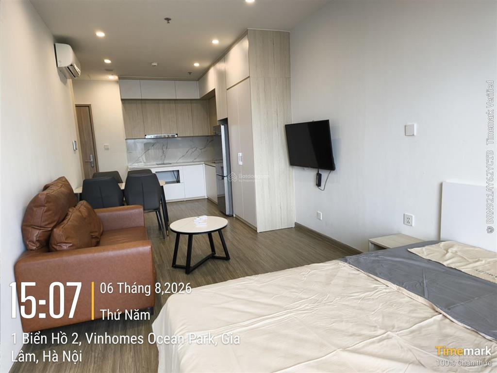 Bán studio full đồ 35m2 toà p4 hướng đông nam view thoáng