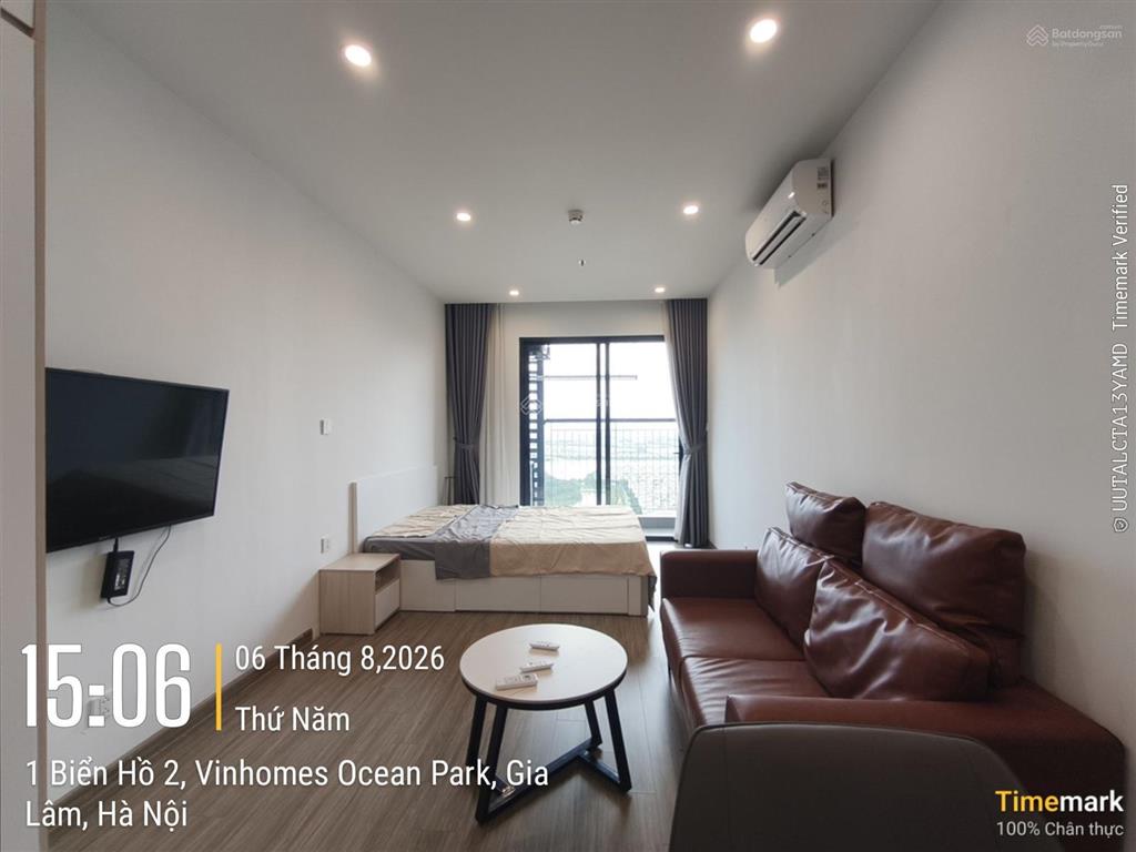 Bán studio full đồ 35m2 toà p4 hướng đông nam view thoáng
