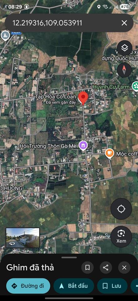 Cần bán lô đất gò mè xã suối hiệp (suối tiên cũ), đường liên xã rộng 9m