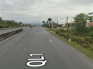 Cần bán lô đất hai mặt tiền ngay sát quốc lộ 1 đối diện khu công nghiệp dốc đá trắng