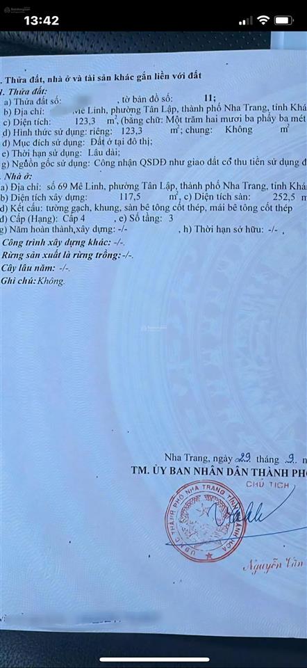 Nhà 3 tầng đường mê linh sát nguyễn thị minh khai phố hàn
