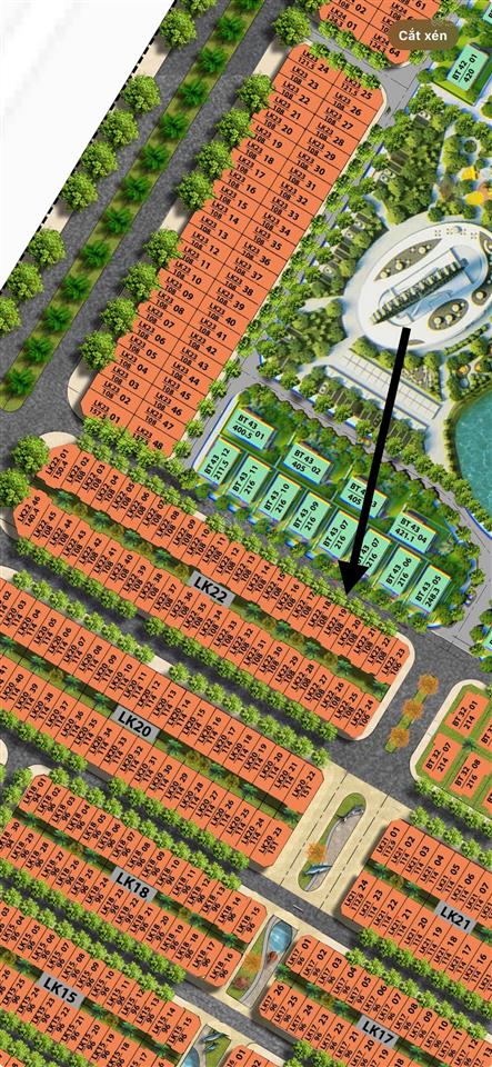 Chính chủ cần bán lô liền kề view biệt thụ trung tâm dự án giá 16tr/m2 dự án flc sầm sơn 0969 727 ***