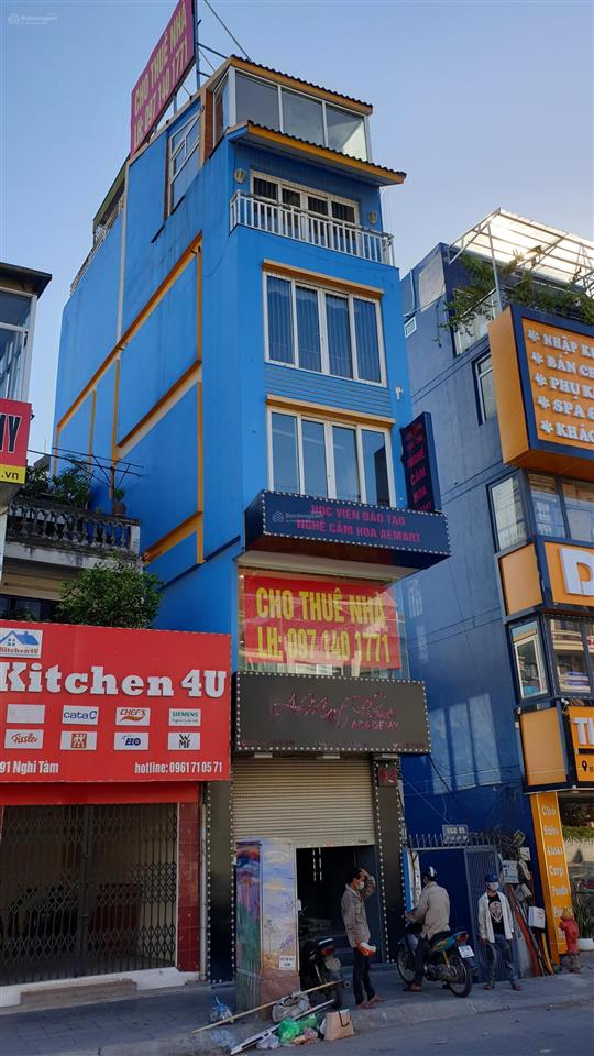 Cho thuê nhà mặt tiền đường nghi tàm