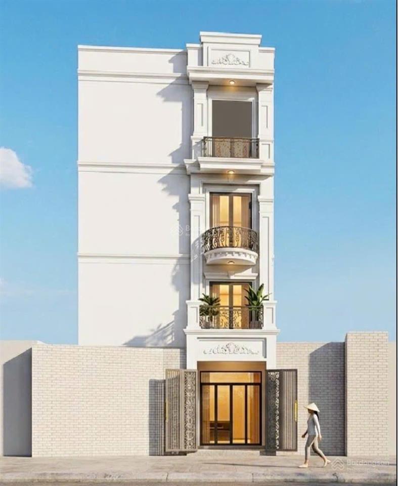 Nhà xây mới 4 tầng độc lập/ 60m², sân cổng riêng, ô tô vào nhà, thang máy và full nội thất cao cấp