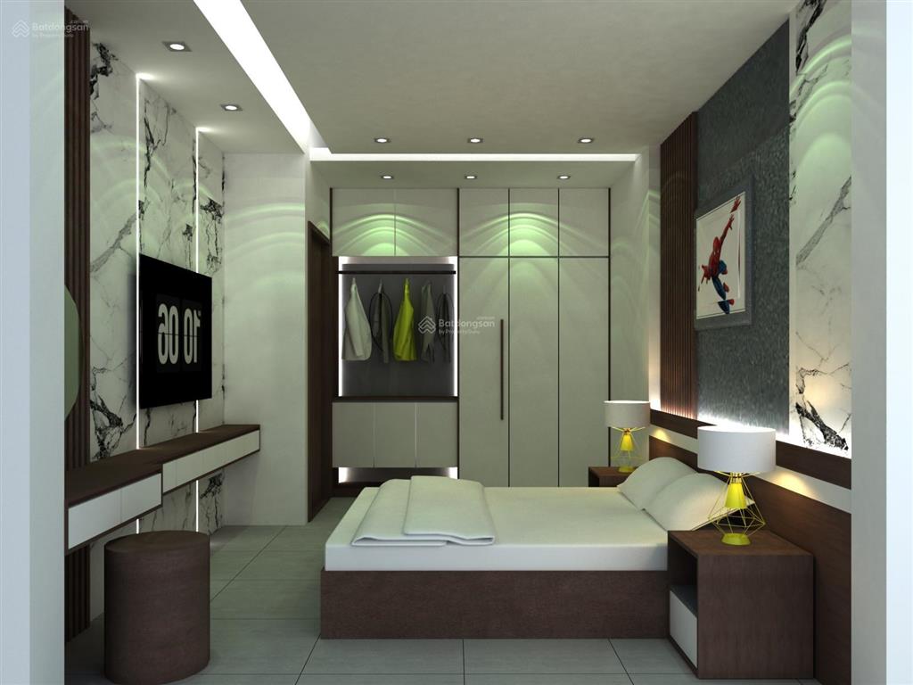 Nhà xây mới 4 tầng độc lập/ 60m², sân cổng riêng, ô tô vào nhà, thang máy và full nội thất cao cấp