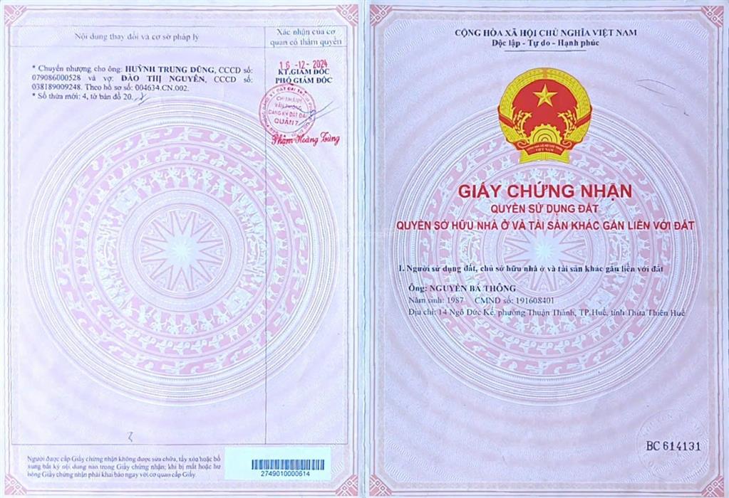 Chính chủ bán căn hộ tầng 1 chung cư hưng vượng 1, quận 7, 2 pn, full nội thất mới