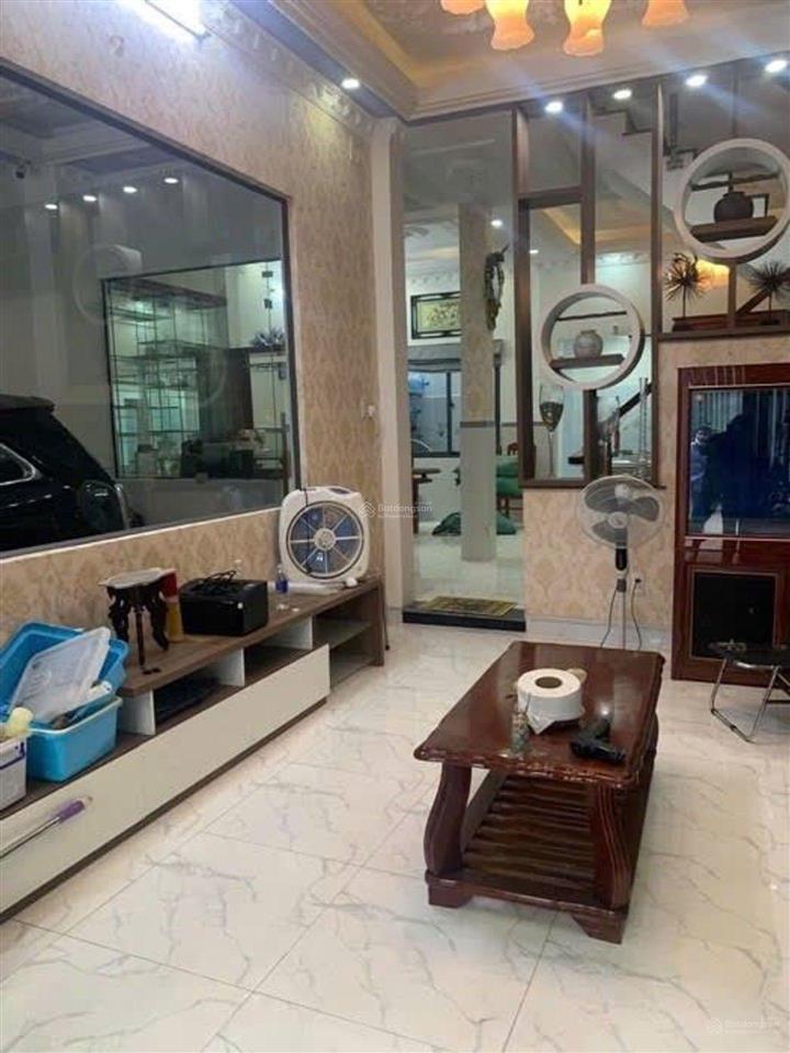 Bán nhà mới 4 tầng  hẻm xe hơi  tt nhà bè  ngang 6.5m  có gara ô tô  nhỉnh 6 tỷ