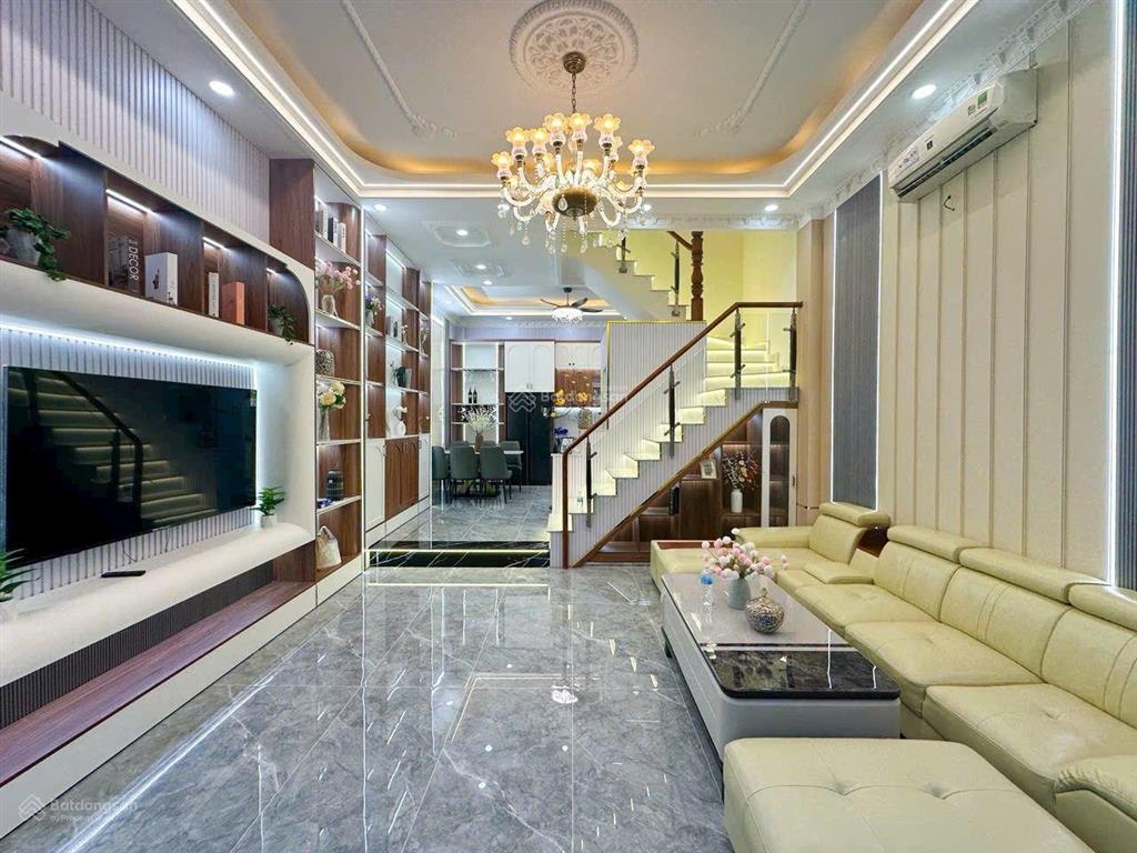 Bán nhà thị trấn nhà bè  nhà mới 4 tầng btct  hẻm xe hơi quay đầu  ngang hơn 5m  nhỉnh 7 tỷ