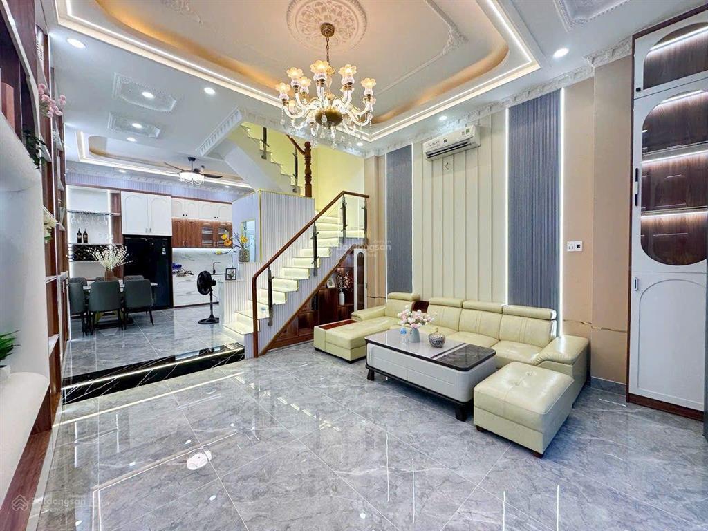 Bán nhà thị trấn nhà bè  nhà mới 4 tầng btct  hẻm xe hơi quay đầu  ngang hơn 5m  nhỉnh 7 tỷ