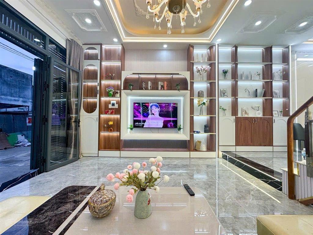 Bán nhà thị trấn nhà bè  nhà mới 4 tầng btct  hẻm xe hơi quay đầu  ngang hơn 5m  nhỉnh 7 tỷ