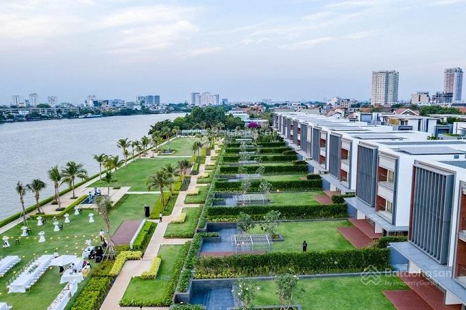Bán biệt thự holm thảo điền! mặt tiền sông sài gòn, khu compound an ninh, chỉ còn vài căn đang bán