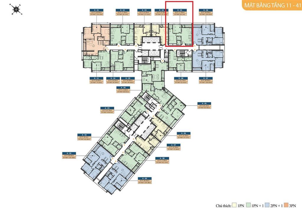 Duy nhất căn 2pn với 77.4m2 tầng trung siêu hot tại hh1 kepler land giá trực tiếp cđt chỉ 10xtr/m2