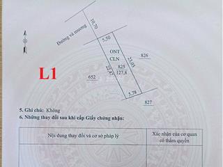 Bán nhanh lô đất 5,5m mặt tiền, đường 10m gần cụm công nghiệp 60ha quảng xương, chỉ 385tr