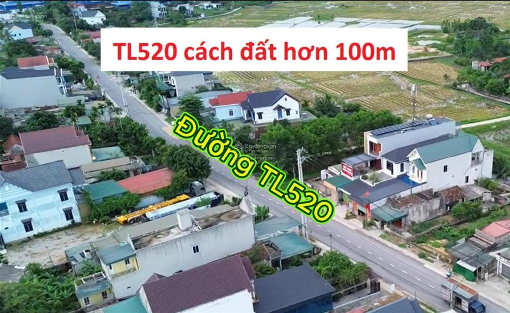 Lô đất 244m2, mặt tiền 6m nở hậu ngay sau công ty lớn, thuộc đô thị sim, giá 395tr