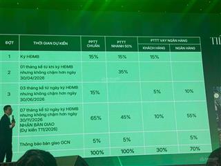 Quỹ hàng chủ đầu tư 81 căn giai đoạn 2 full ck lên đến 12,5%