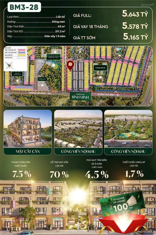 Bán căn đông nam giá cực rẻ chỉ 5,1 tỷ 63m cực hợp lý để đầu tư hay để ở