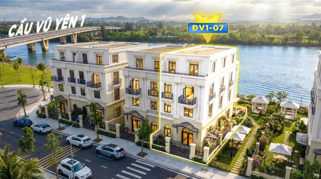Bán căn song lập góc view sông tự nhiên giá cực hợp lý so với đơn lập view sông