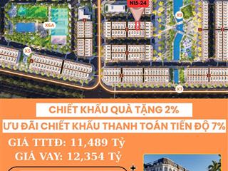 Bán căn view trung tâm thương mại hoàng huy new city giá chỉ 11,x tỷ
