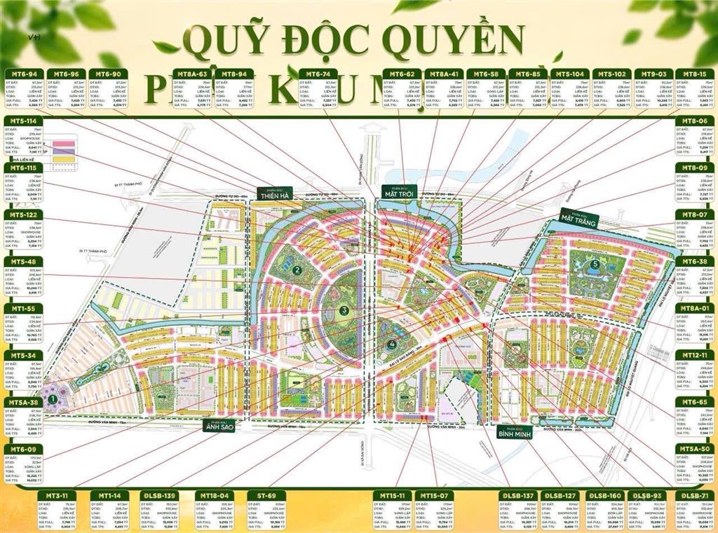 10 bảng hàng hơn 200 căn đang bán tại vin dương kinh giá sau voucher 3,x tỷ xem ảnh để chọn căn