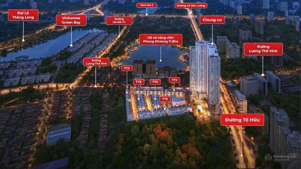 Chính thức nhận booking siêu phẩm 54 tố hữu  tâm điểm bds phía tây hà nội