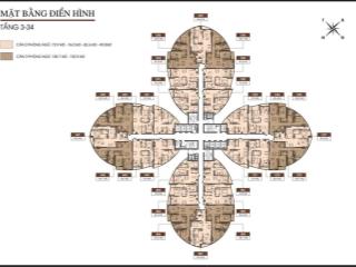 Duy nhất 1 căn 3pn  102m2 giá 9,4 tỷ full nội thất xịn (92tr/m2)
