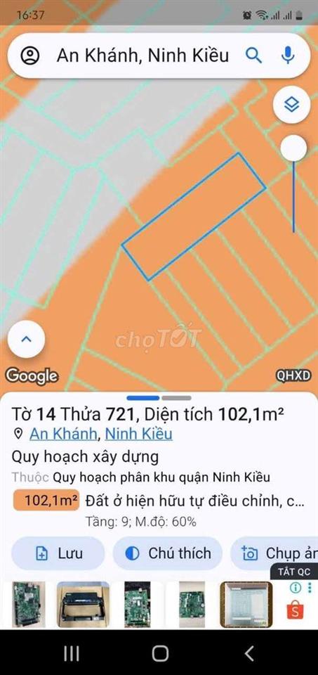 Bán đất Gần Khu Dân cư Đại Ngân
