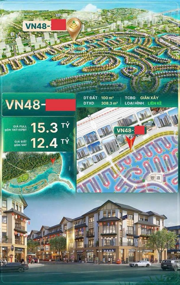 Bán căn nhà phố vinhomes cần giờ 100m² giá chỉ nhỉnh 15,3 tỷ bao toàn bộ chi phí, vị trí cực đẹp
