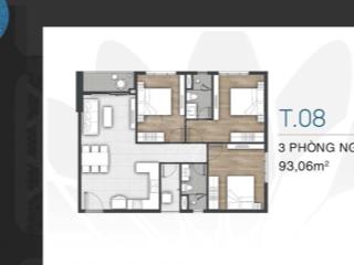 Bán căn t8 3 phòng ngủ 93m² cc vũng tàu pearl, trung tâm bãi sau view tháp tam thắng.  e yến