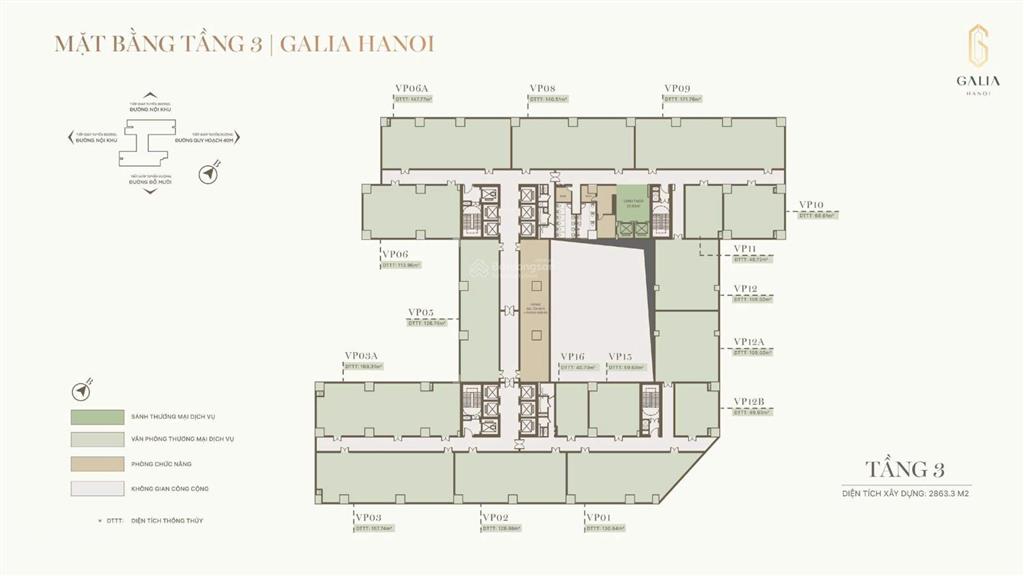 Bán sàn văn phòng 150m2 tầng 3 chung cư, sở hữu lâu dài tại chung cư yên sở  hoàng mai