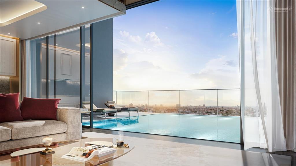 Bán duplex rộng 240m2 view sông hồng giá chỉ 7x triệu/m2, có bể bơi sân vườn riêng hiếm có hà nội