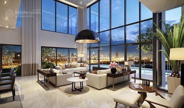 Bán duplex rộng 240m2 view sông hồng giá chỉ 7x triệu/m2, có bể bơi sân vườn riêng hiếm có hà nội