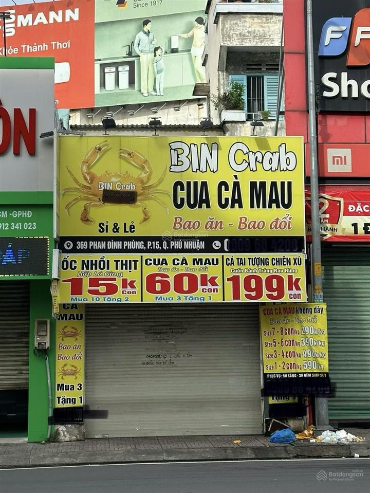 Cần bán gấp nhà mặt tiền phan đình phùng