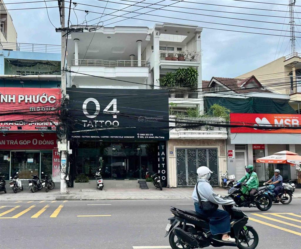Nhà 3 tầng mặt tiền đường 2/4 (vĩnh thọ)  phường bắc nha trang