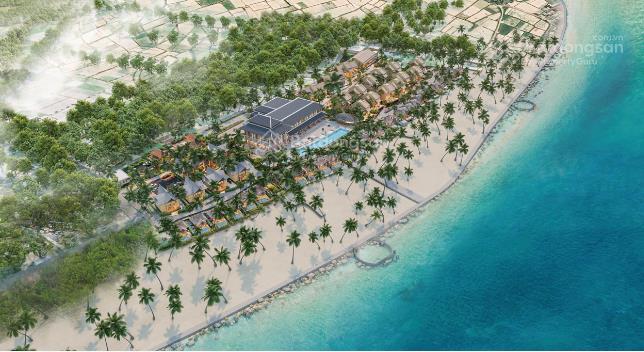 Mặt tiền sát khu resort tiêu chuẩn 5 sao đầu tiên tại lý sơn