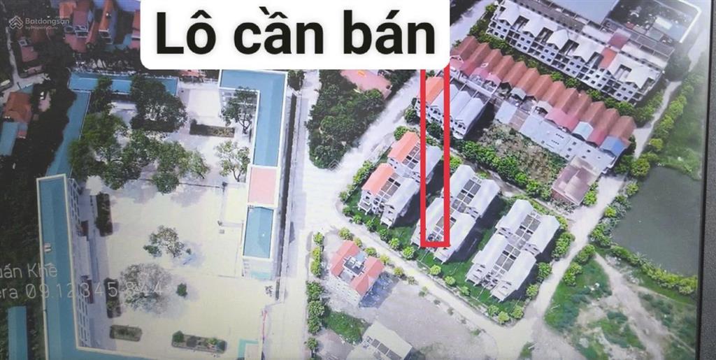 Bán gấp gấp lô bt tại kđt tiến phong, sát cổng trường thpt mê linh, dt 215m2, sđcc, giá 45tr/m2