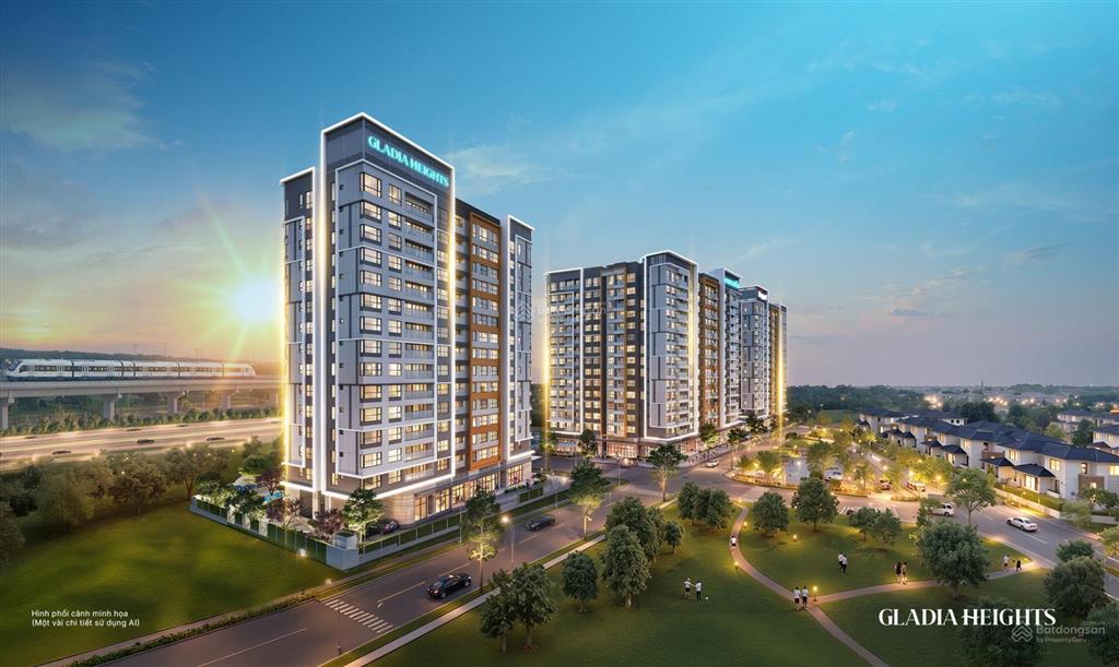 Căn 2pn hàng chủ đầu tư gladia heights rất nhiều chính sách ưu đãi.  0888 909 *** (mr sỹ)