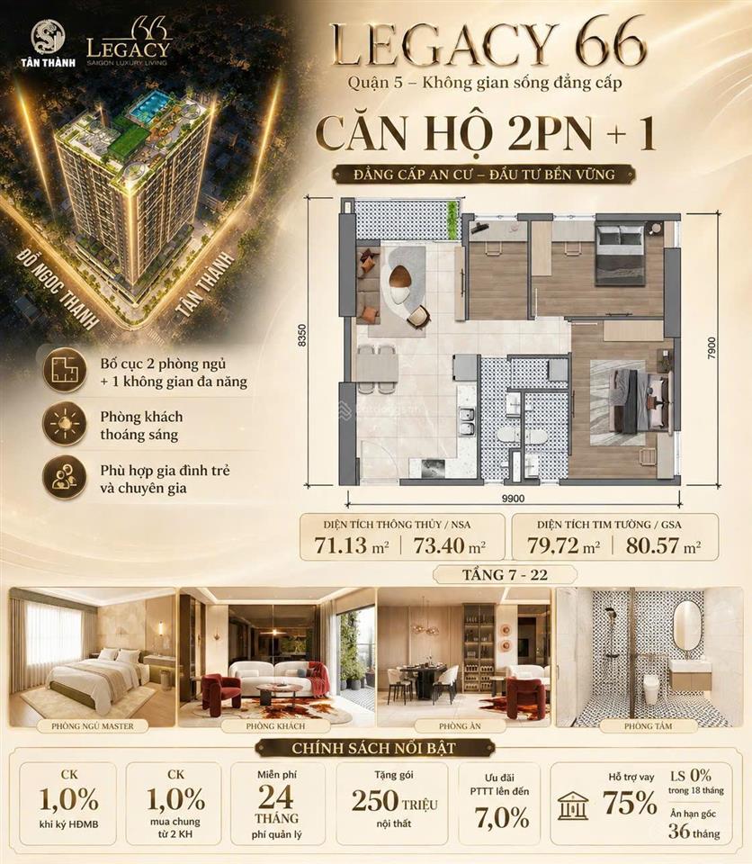 Đầy đủ căn 2pn legacy quận 5 giỏ hàng cđt  tư vấn và xem thực tế dự án 0888 909 *** (mr sỹ)