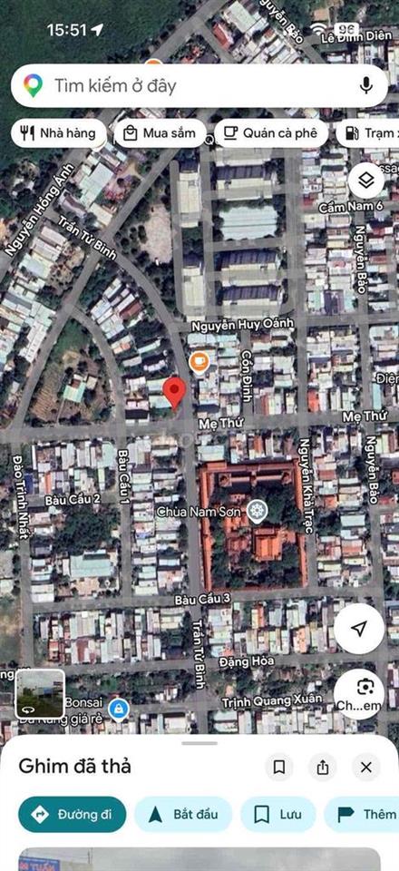 Bán đất đường 10.5m Trần Tử Bình, Hoà Xuân sát góc ngã tư Mẹ Thứ