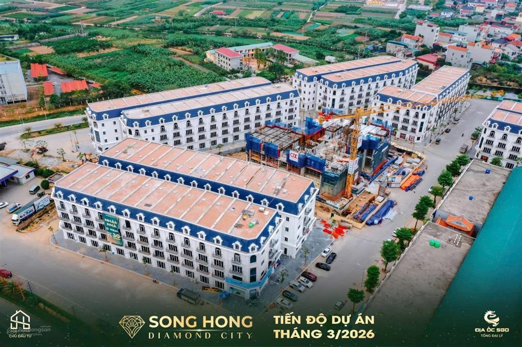 Chính chủ bán căn hộ sông hồng diamond city, dt 62m2 2 phòng ngủ, 2 vệ sinh giá tốt